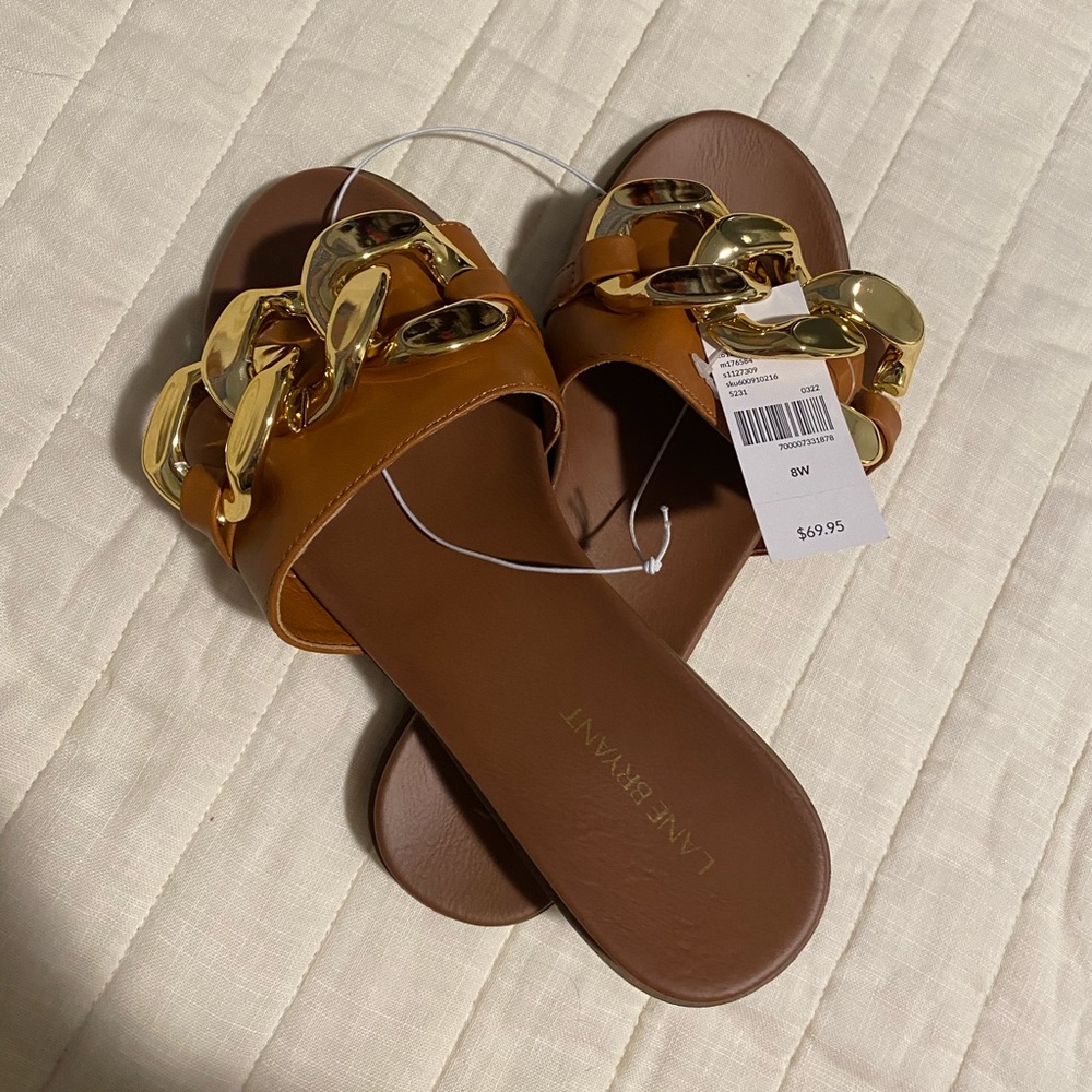 NWT Lane Bryant Slides